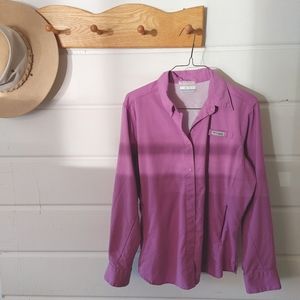*Bundle 3 for 18* Columbia fishing shirt *flaw*